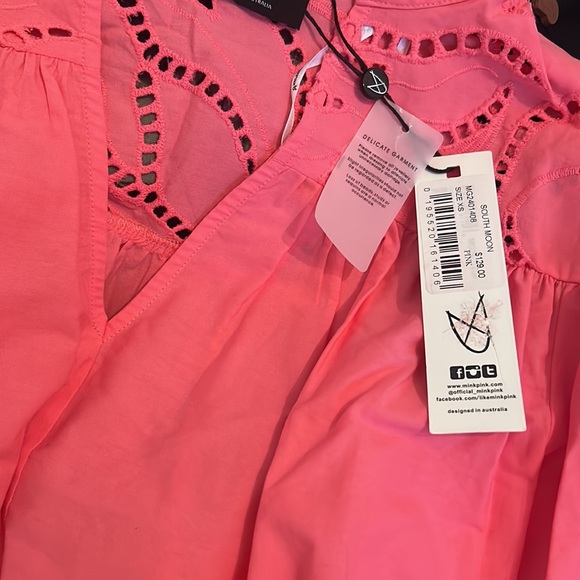 MINKPINK New with Tags! 
DARLA BRODERIE BLOUSE XS - Picture 5 of 6